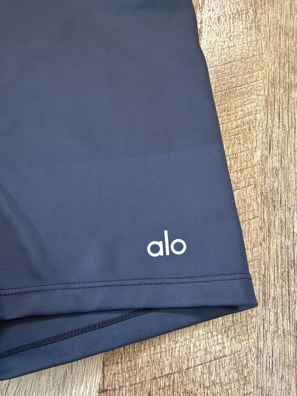 ALO Yoga High-Rise Bike Shorts — Black